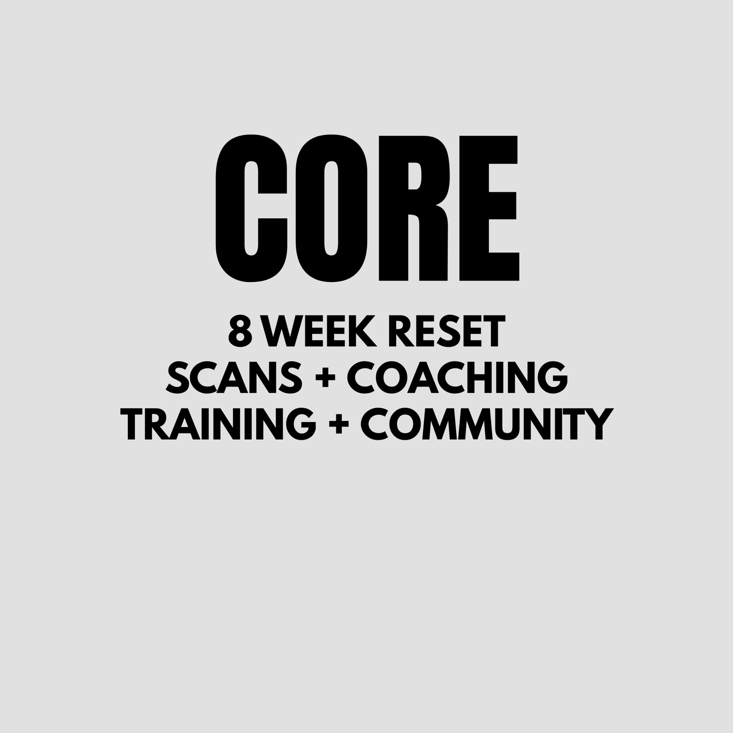 Reset Challenge | Core