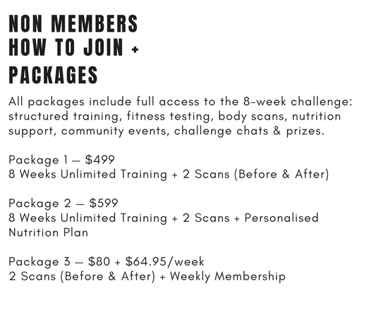 Summer Shred Challenge - for more details, complete the below form.